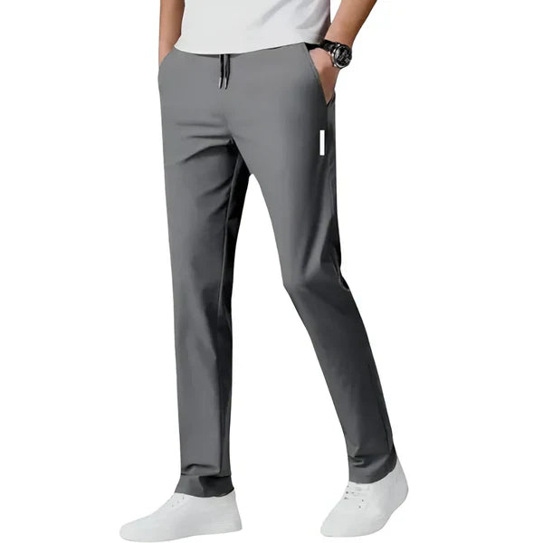 Men’s Premium Comfort Track Pants (BUY 1 GET 1 FREE) – Black & Grey| Stretch Fit, Gymwear & Everyday Wear