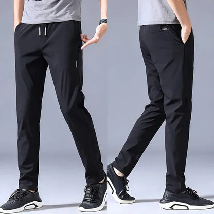 Men’s Premium Comfort Track Pants (BUY 1 GET 1 FREE) – Black & Grey| Stretch Fit, Gymwear & Everyday Wear