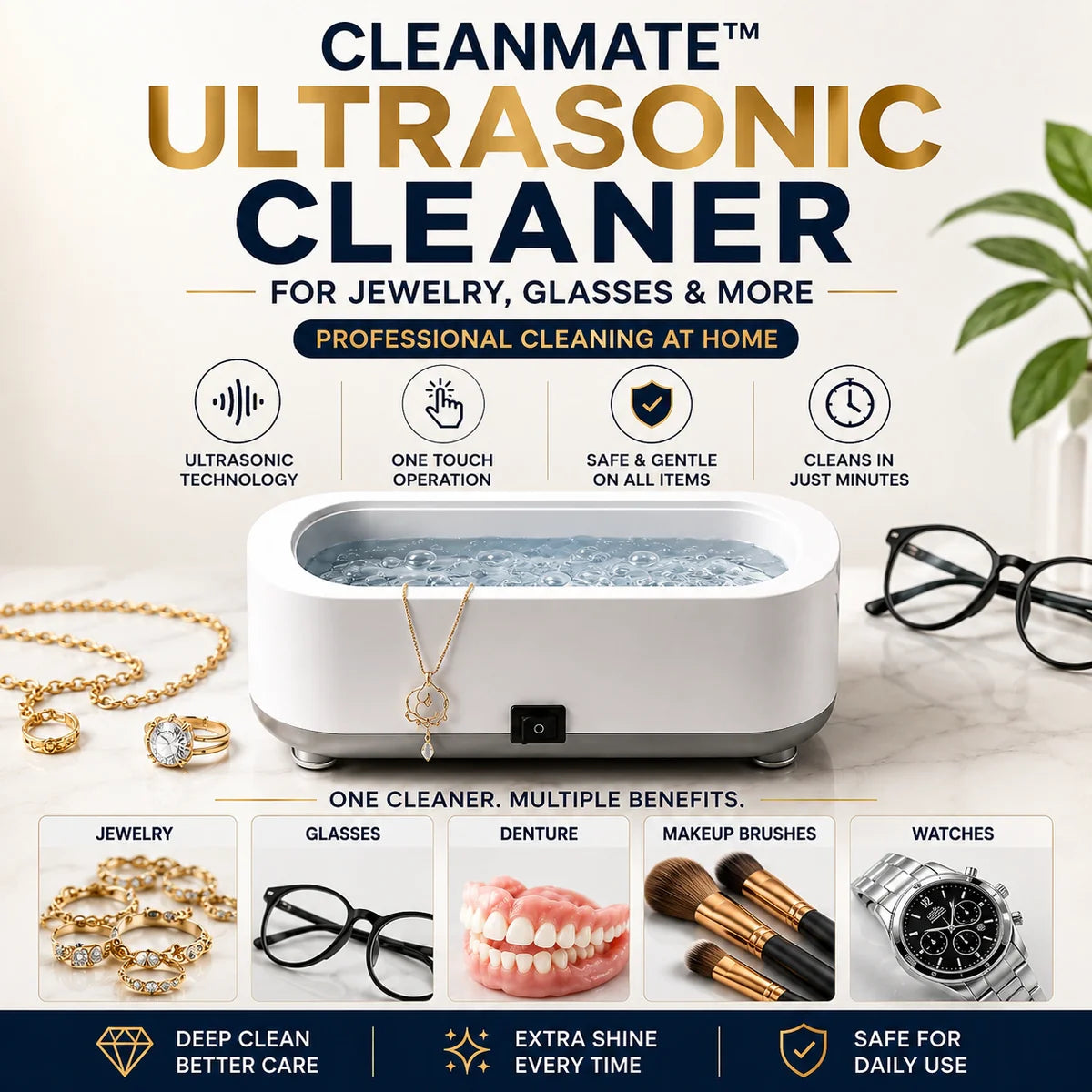 Ultrasonic Jewelry Cleaner
